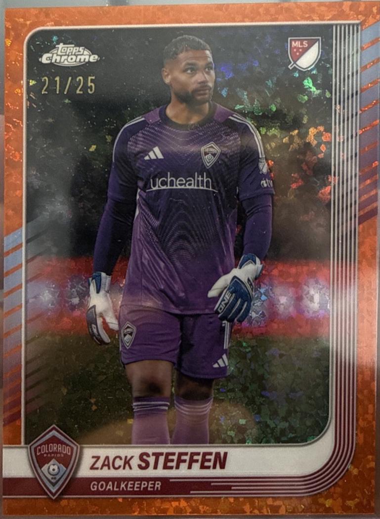 Zack Steffen [Orange Mini-Diamonds Refractor] #163
