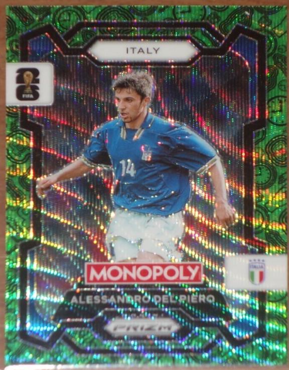 Alessandro Del Piero [Four Corners Green Wave] #39