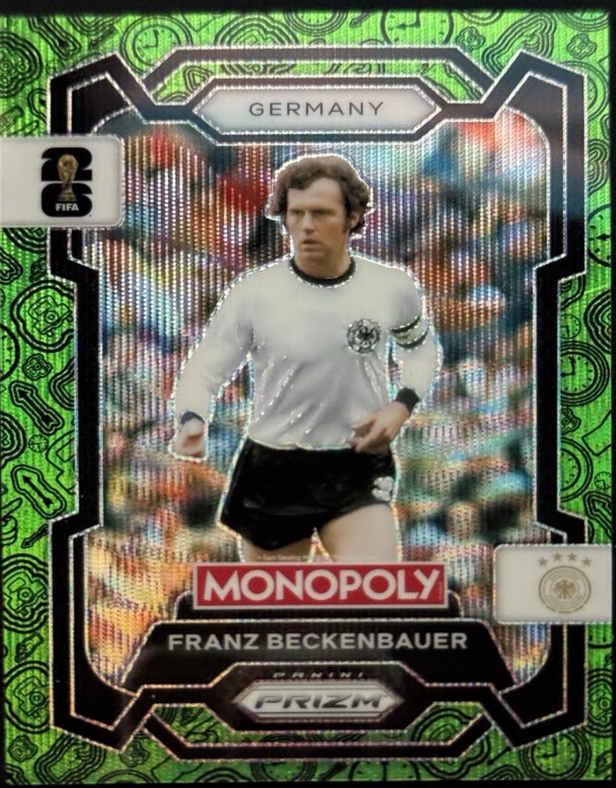 Franz Beckenbauer [Four Corners Green Wave] #60