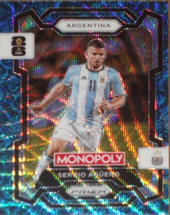 Sergio Aguero [Boardwalk Blue] #6