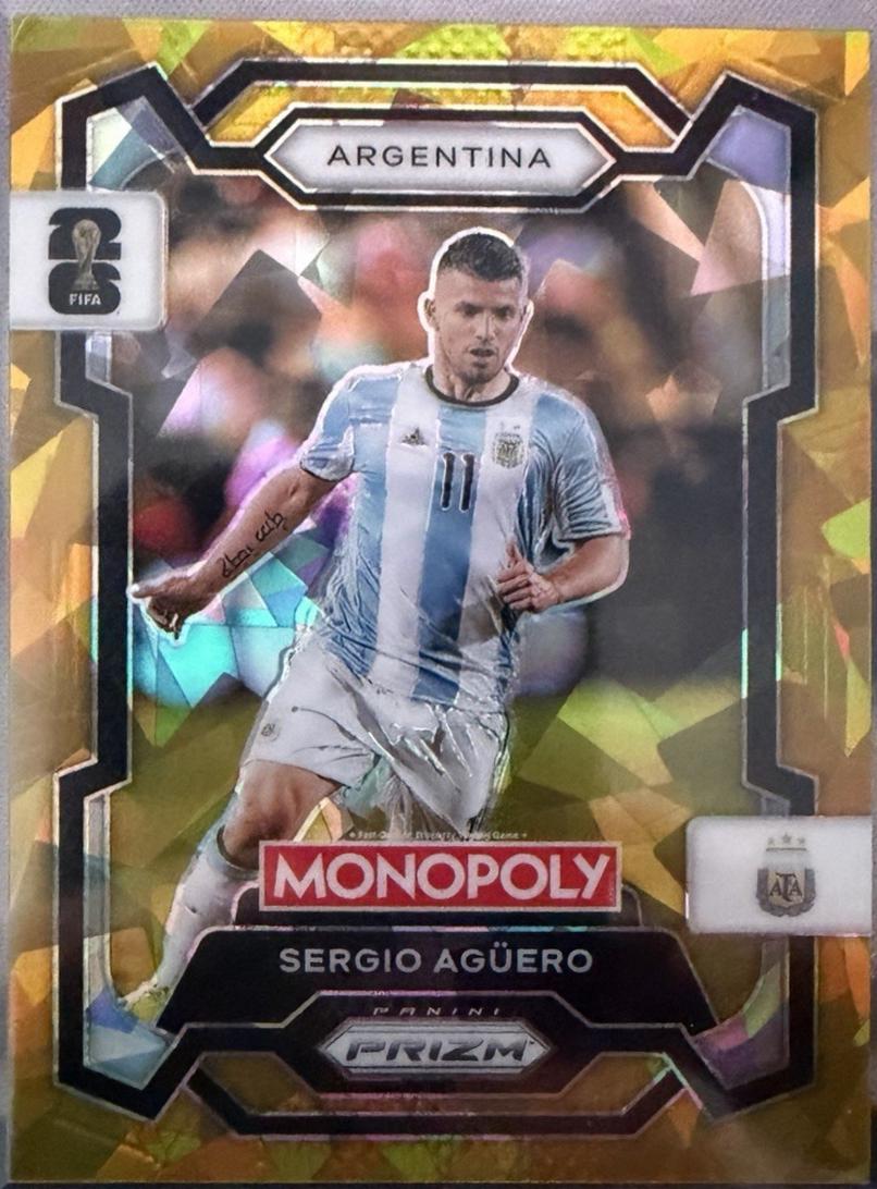 Sergio Aguero [Gold Cracked Ice] #6