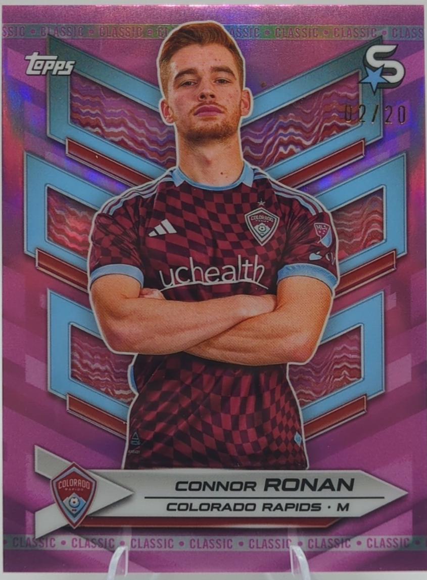 Connor Ronan [Classic Pink Refractor Chrome] #184