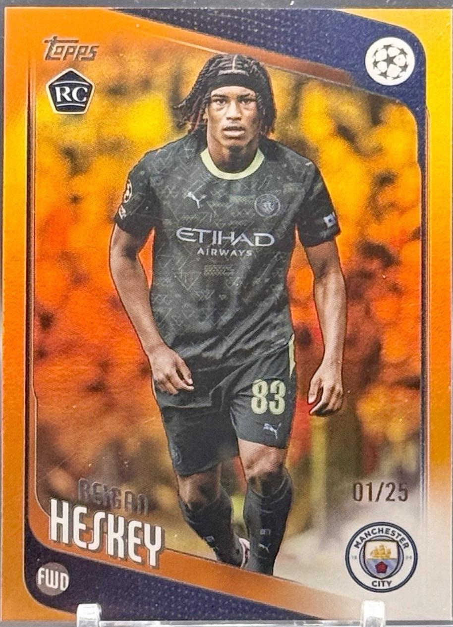 Reigan Heskey [Orange Foil] #142