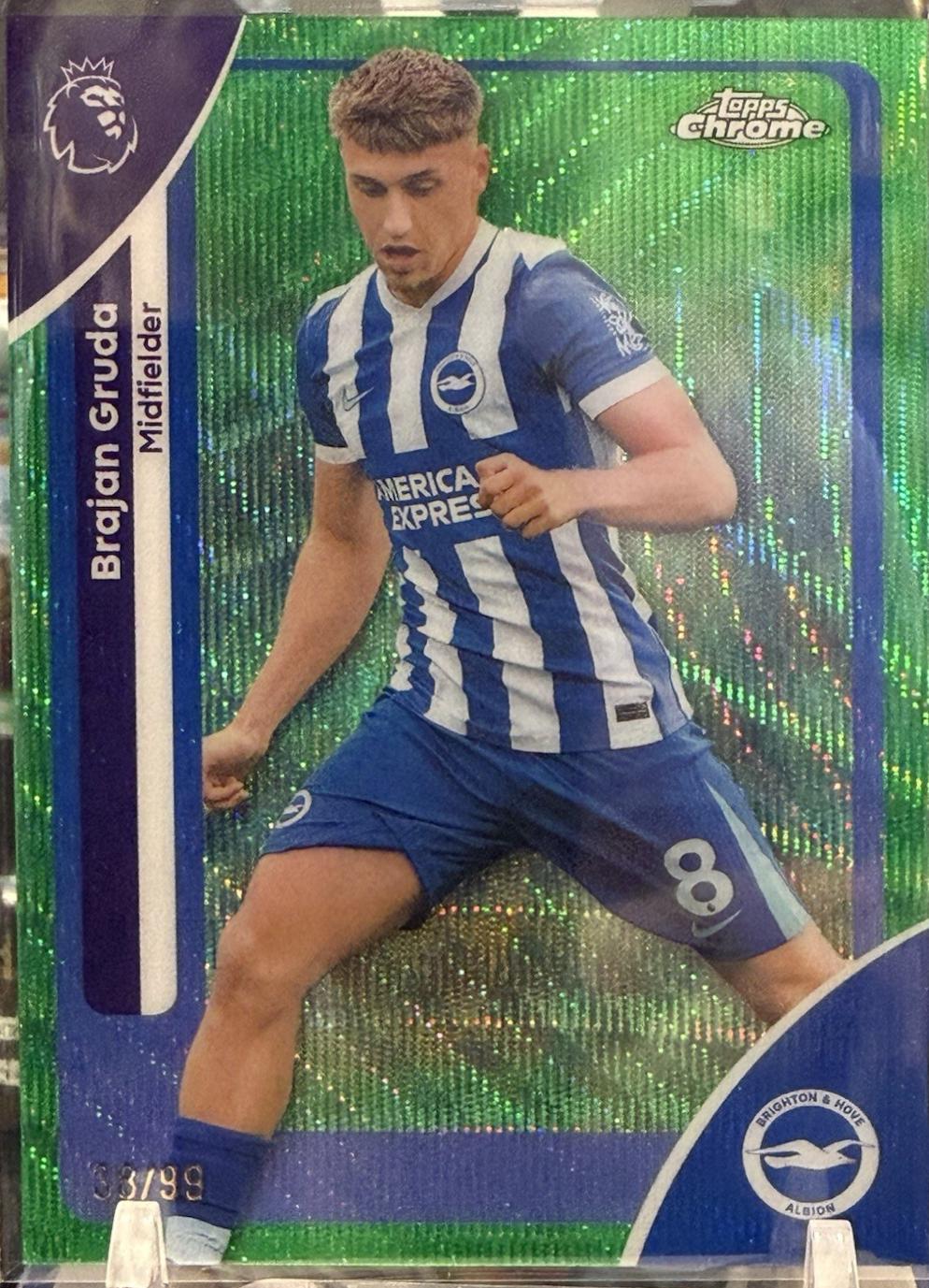 Brajan Gruda [Green Wave Refractor] #41
