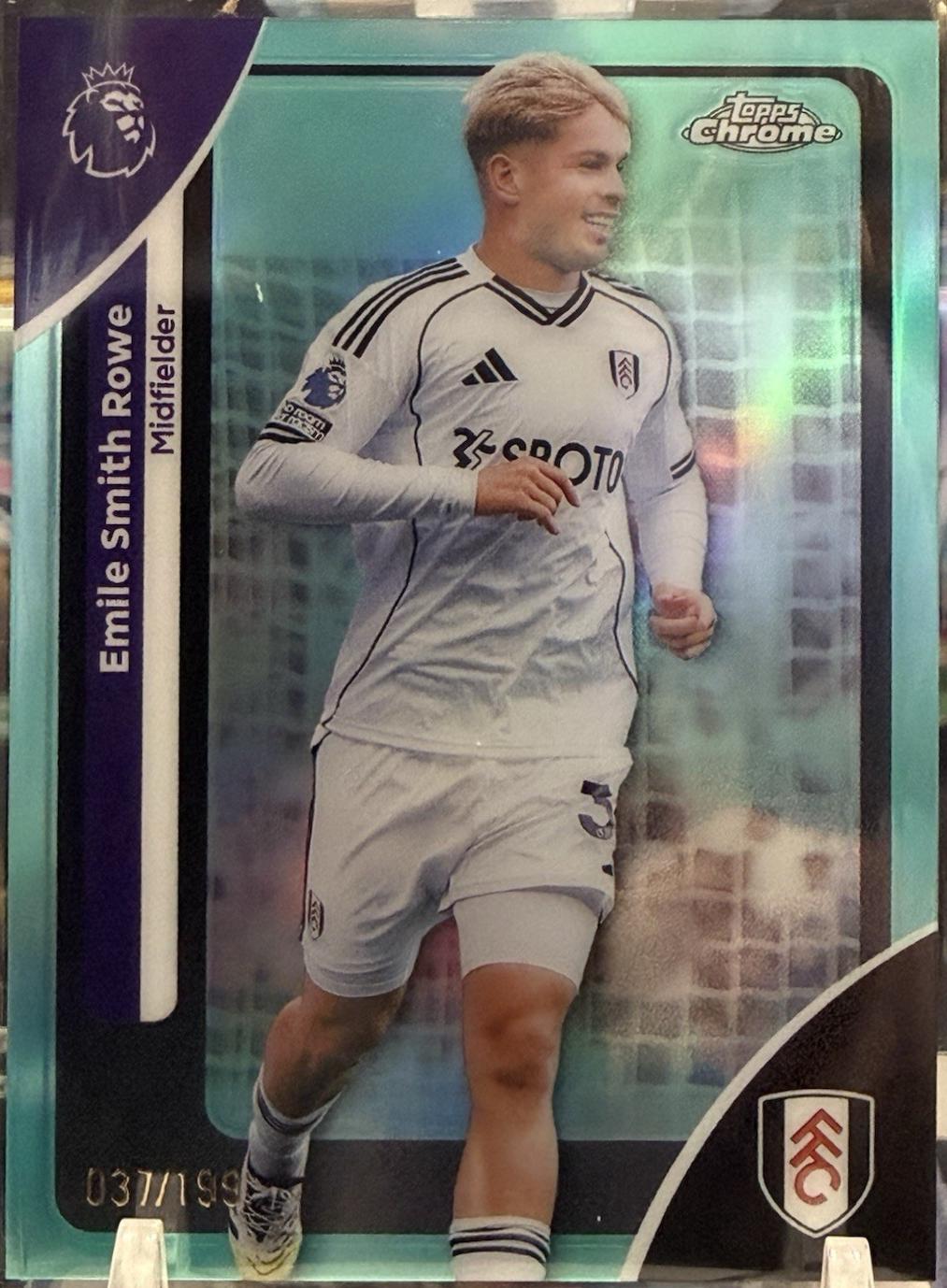 Emile Smith Rowe [Aqua Refractor] #92