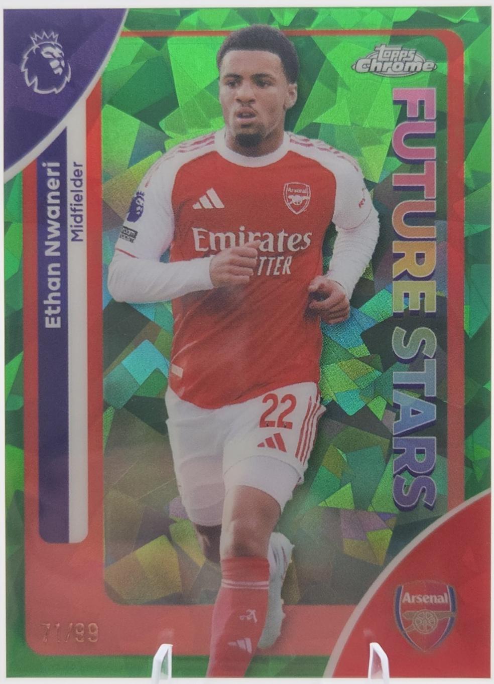 Ethan Nwaneri [Green Refractor] #19