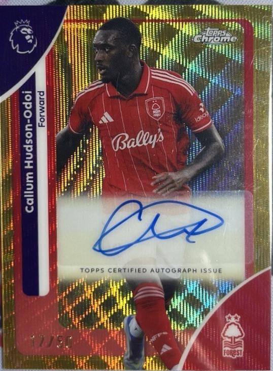 Callum Hudson-Odoi [Gold Refractor] #CA-CHO