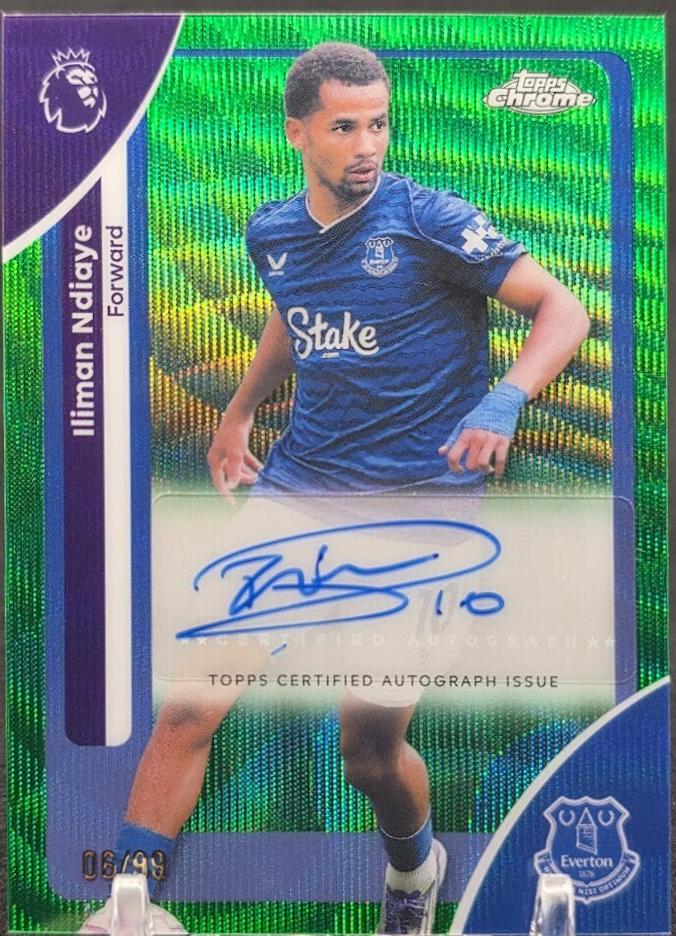 Iliman Ndiaye [Green Wave Refractor] #CA-IN