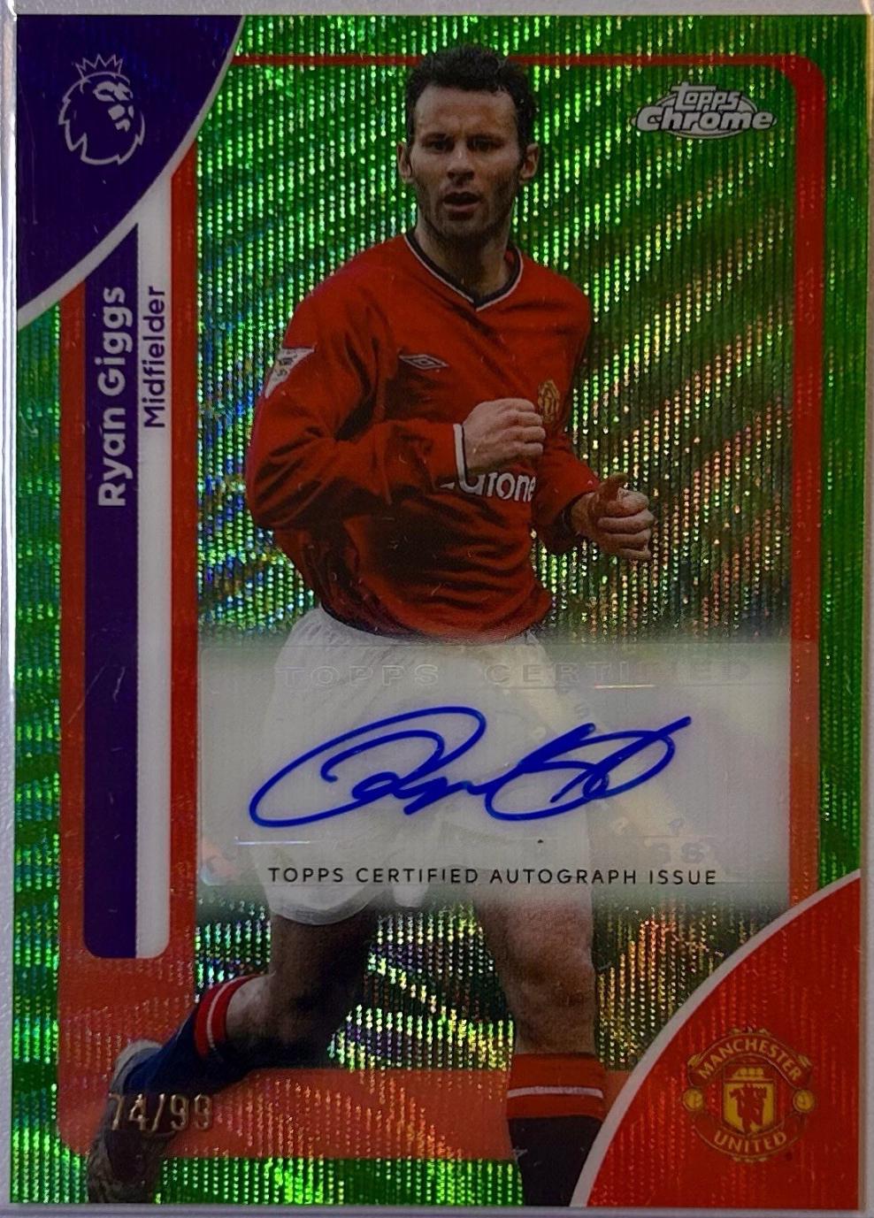 Ryan Giggs [Green Refractor] #CA-GS