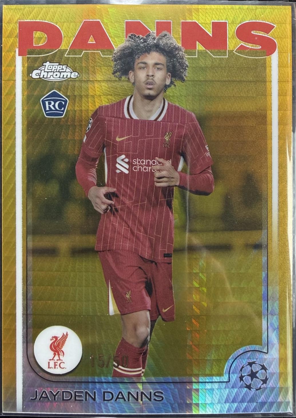 Jayden Danns [Gold Prism Refractor] #193