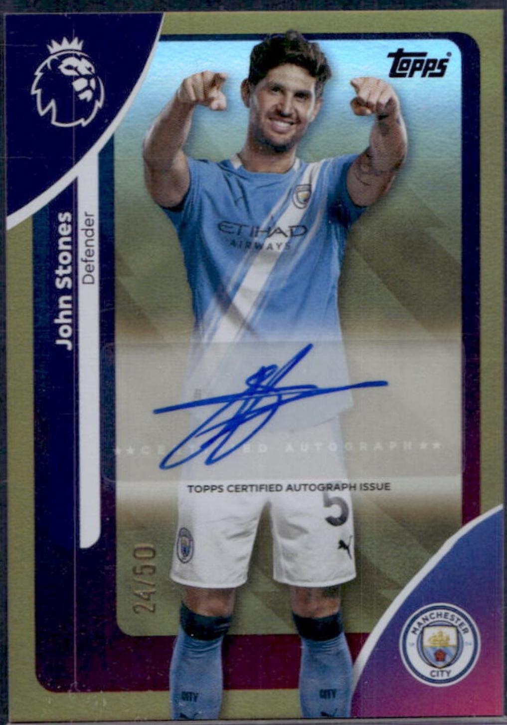John Stones [Purple Autograph]