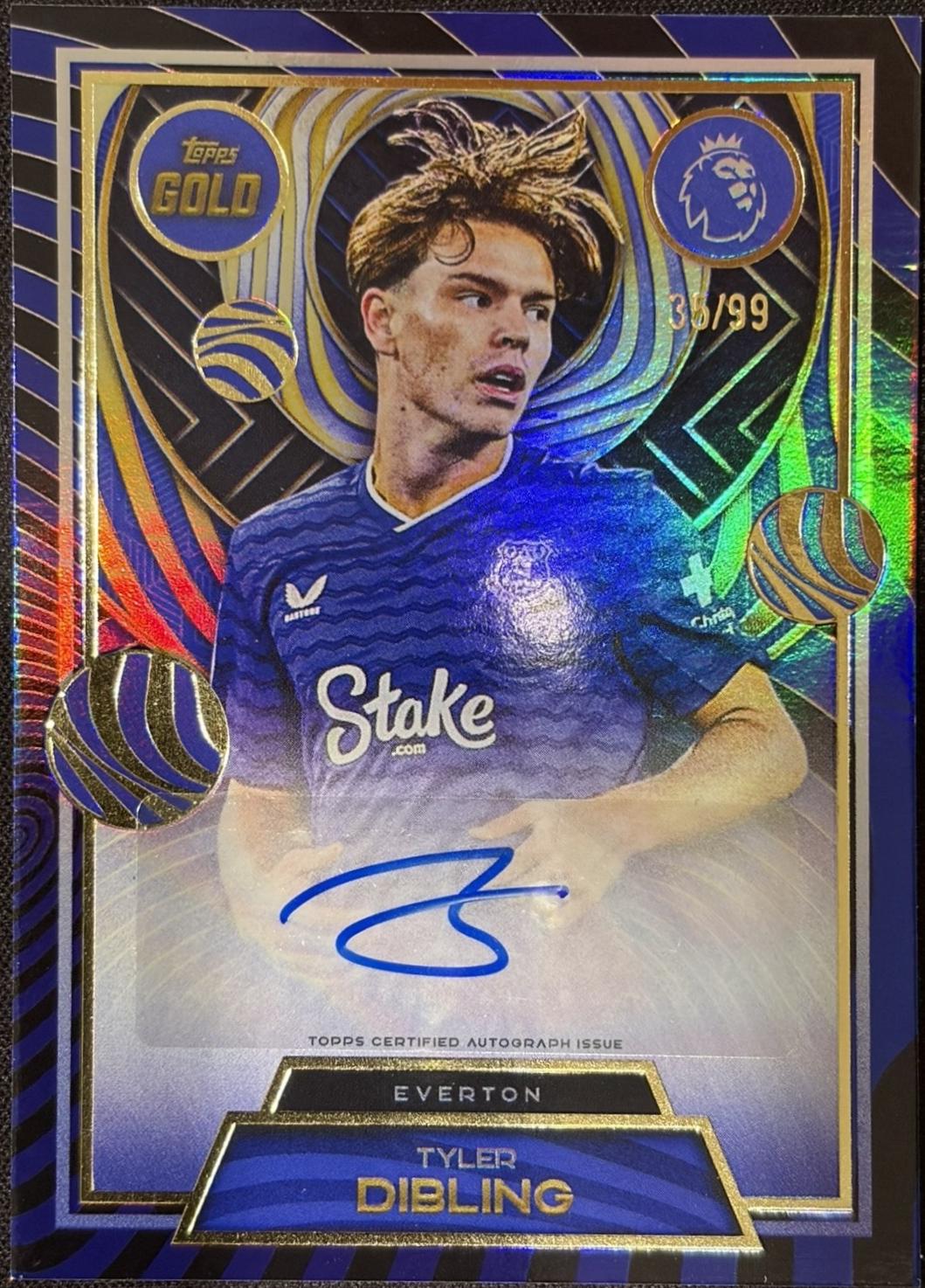 Tyler Dibling [Blue Autograph]