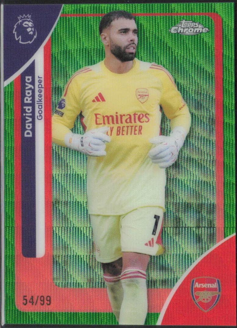 David Raya [Green Wave Refractor] #17