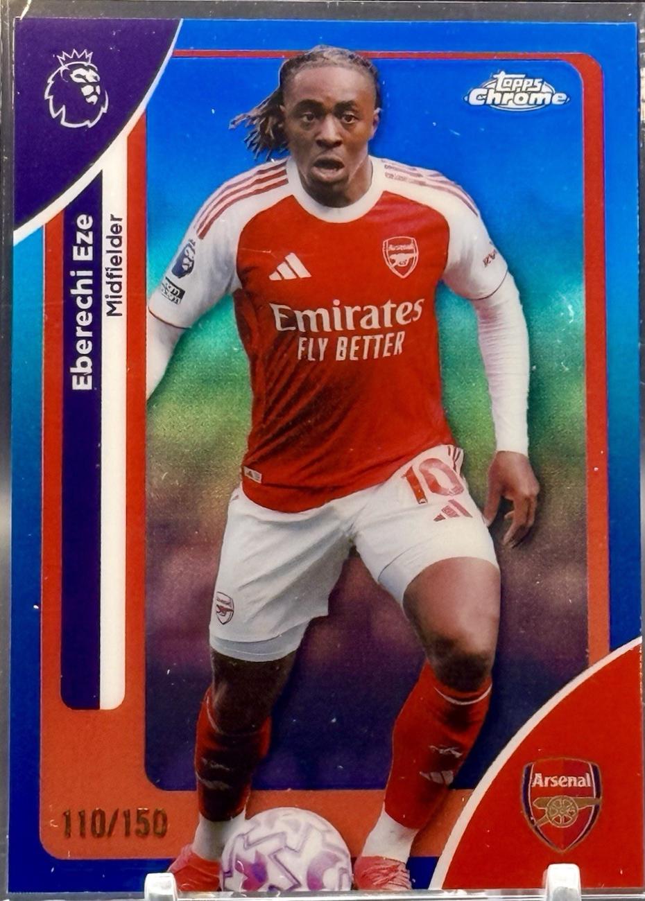 Eberechi Eze [Blue Refractor] #11