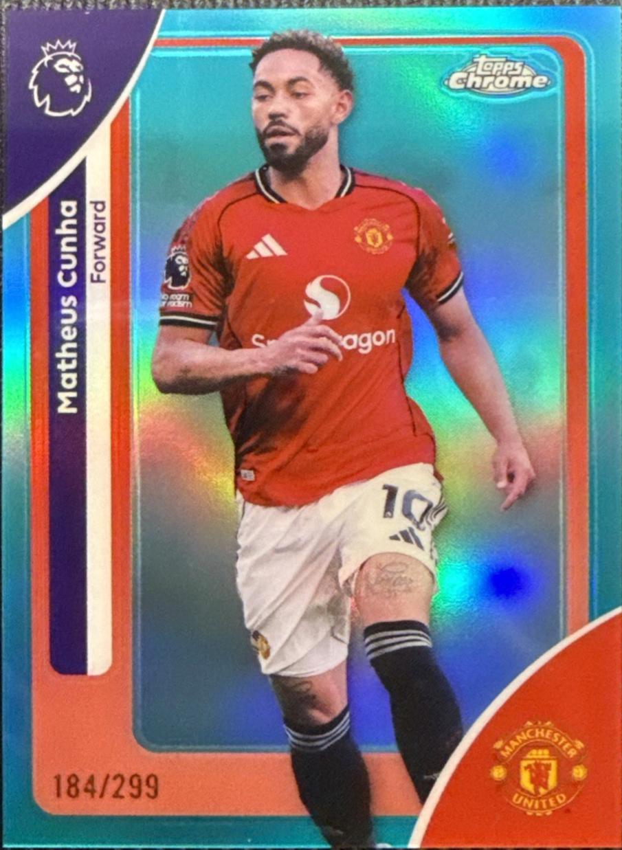 Matheus Cunha [Teal Refractor] #134