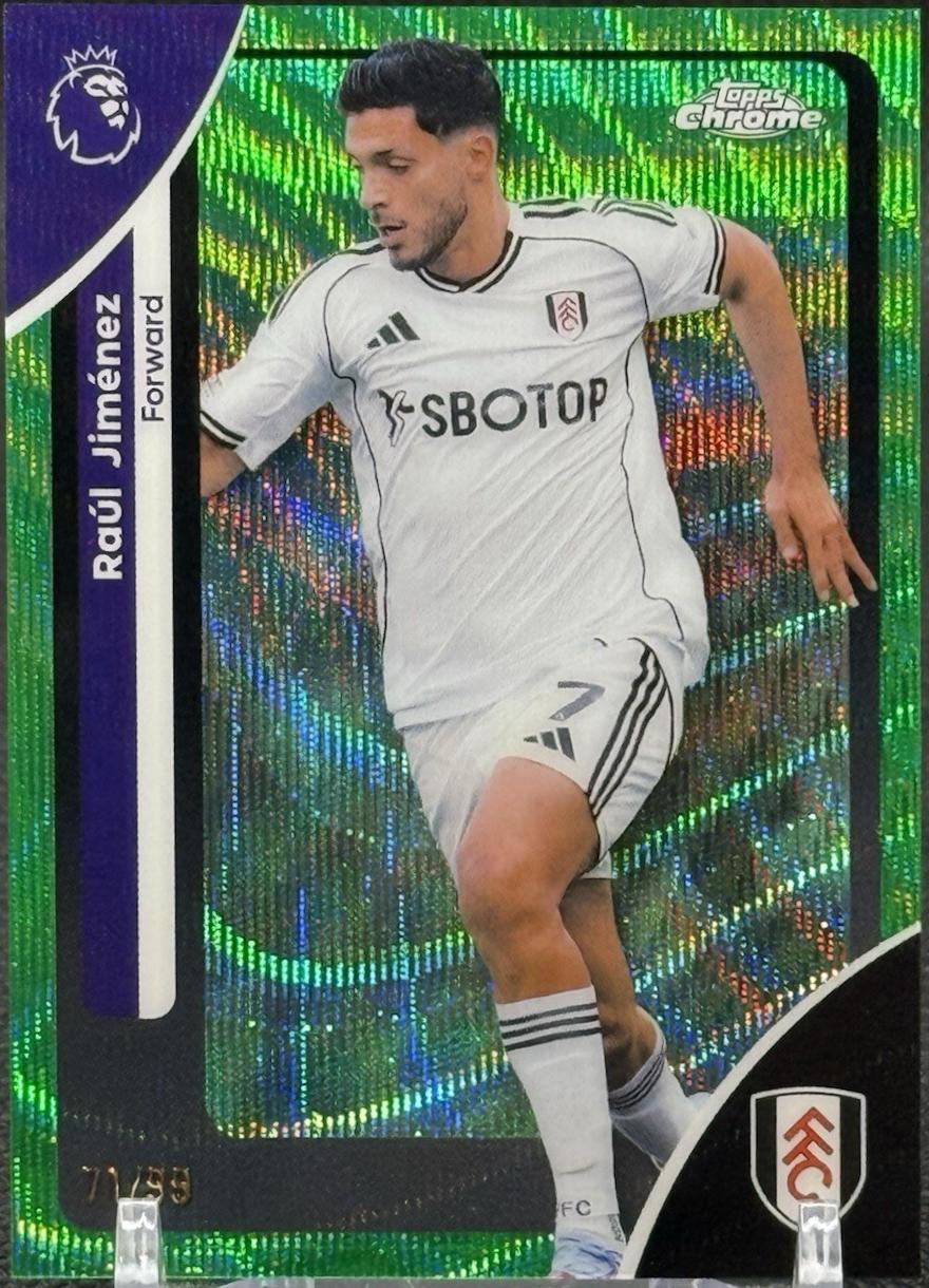 Raul Jimenez [Green Wave Refractor] #93