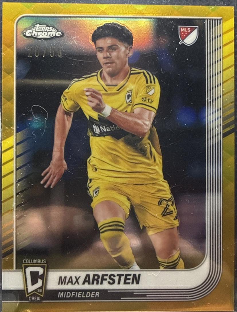 Max Arfsten [Gold Refractor] #147