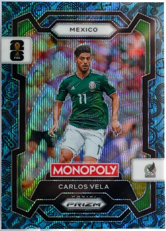 Carlos Vela [Four Corners Blue Wave] #53