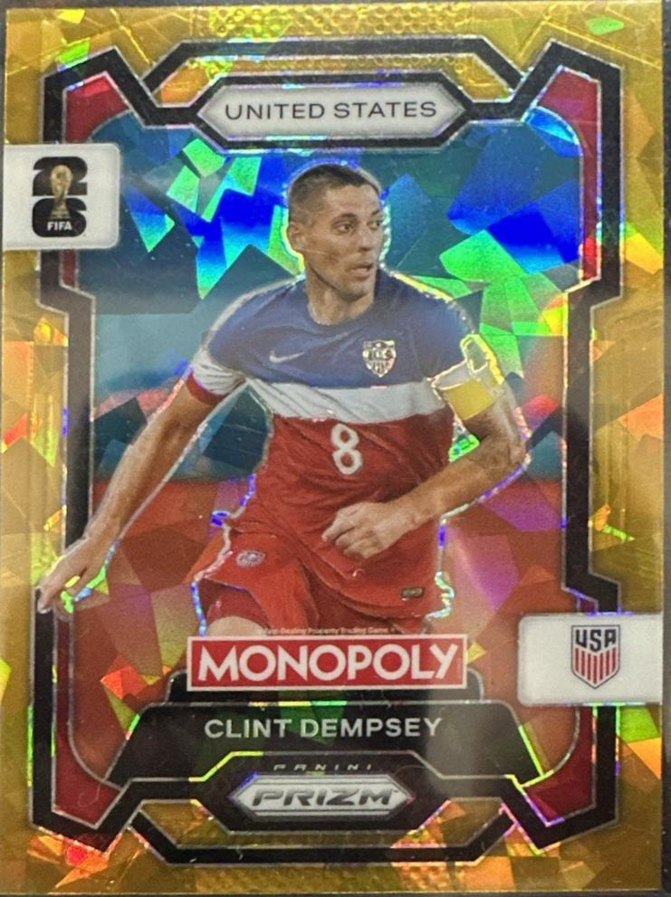 Clint Dempsey [Gold Cracked Ice] #51