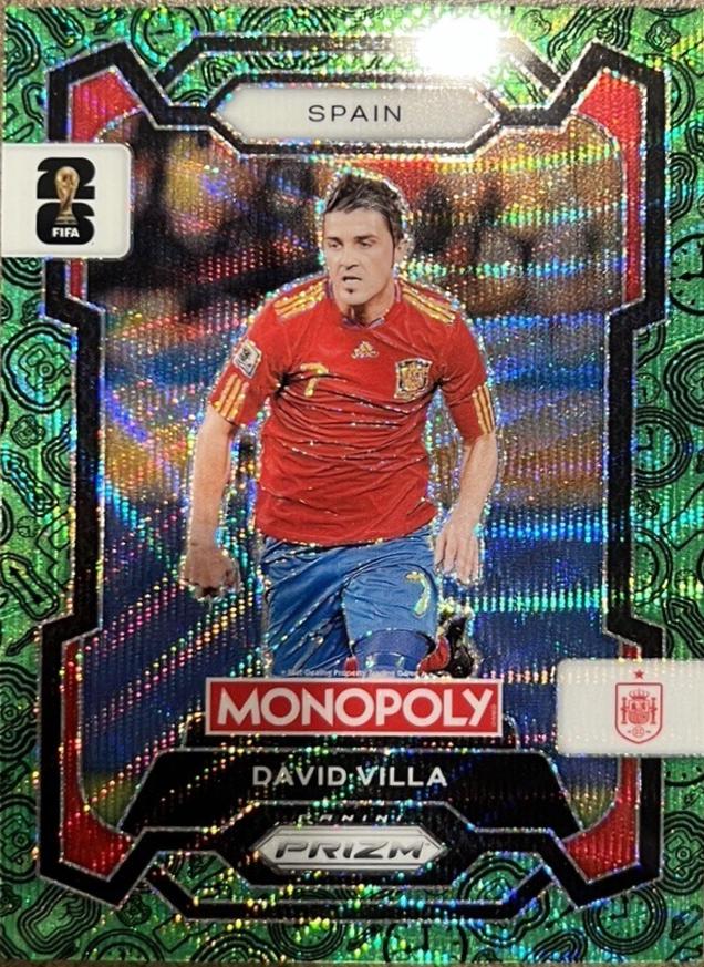David Villa [Four Corners Green Wave] #44