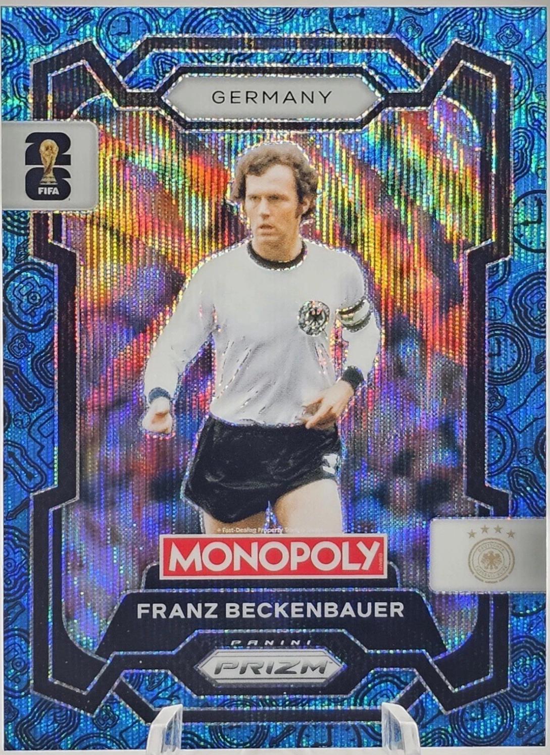 Franz Beckenbauer [Four Corners Blue Wave] #60