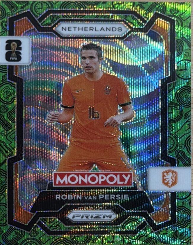 Robin van Persie [Four Corners Green Wave] #76