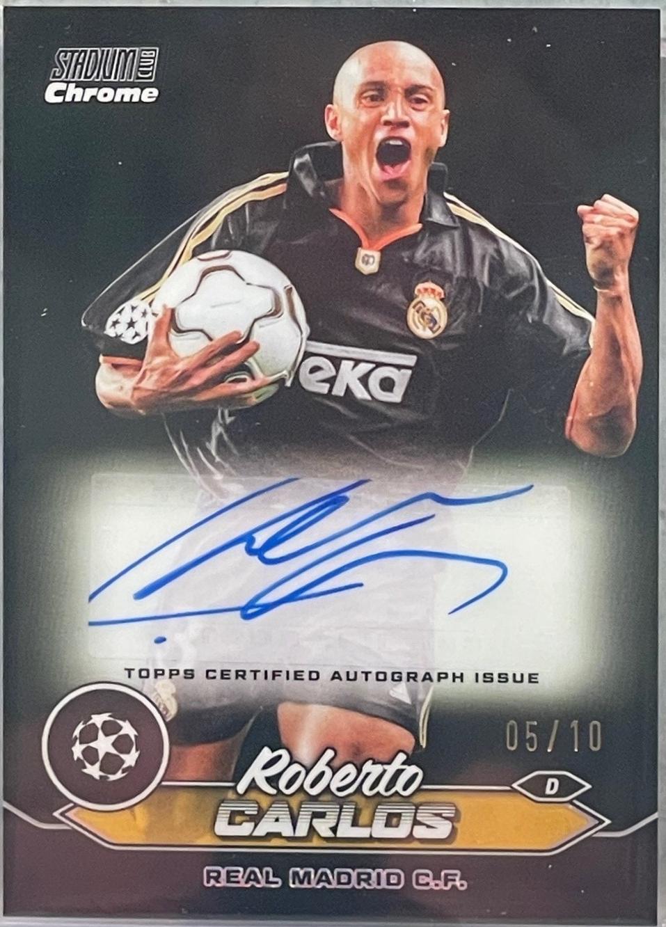 Roberto Carlos [Black Refractor] #CA-RC