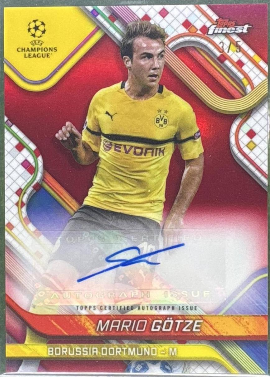 Mario Gotze [Red Refractor] #BA-TZ