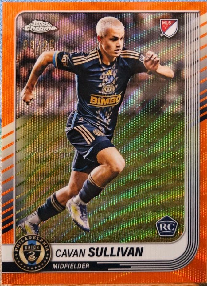 Cavan Sullivan [Orange Wave Refractor] #6