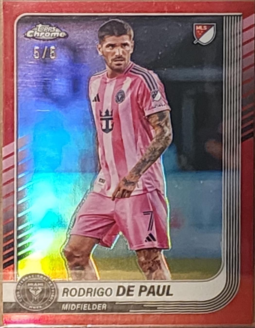 Rodrigo De Paul [Red Refractor] #134