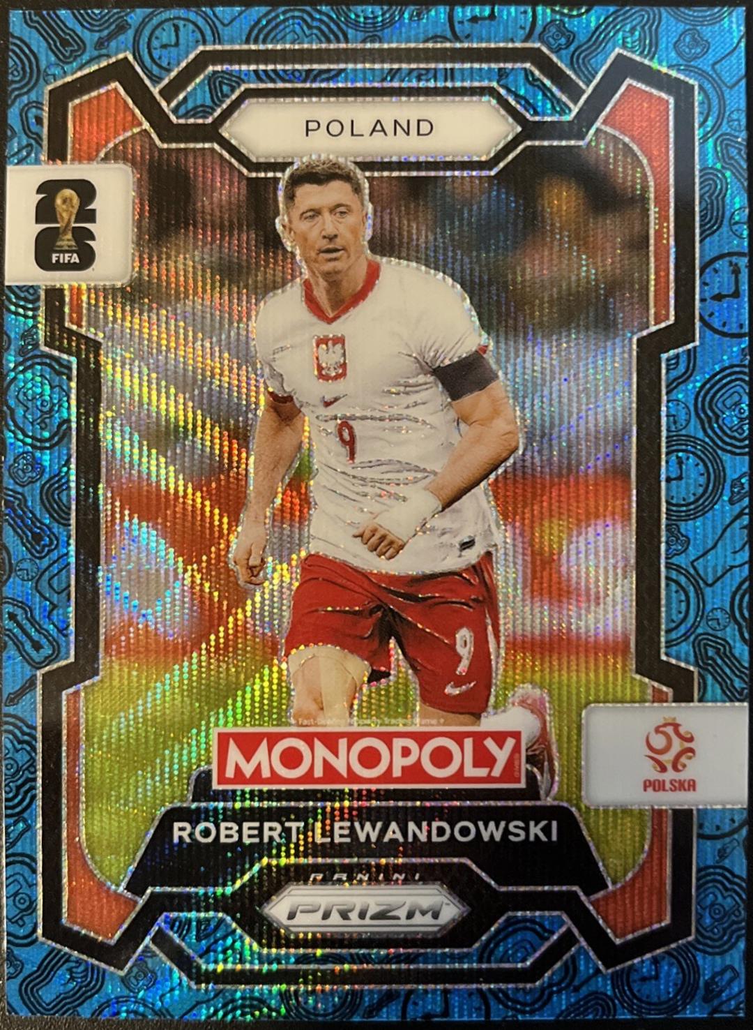 Robert Lewandowski [Four Corners Blue Wave] #84