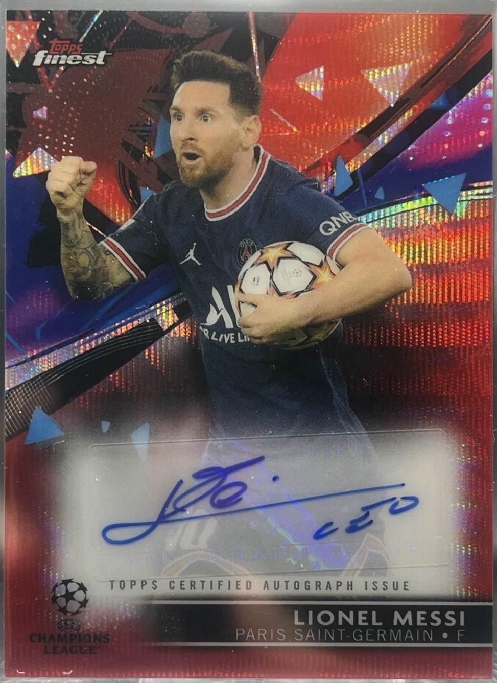 Lionel Messi [Red Wave] #BA-LM