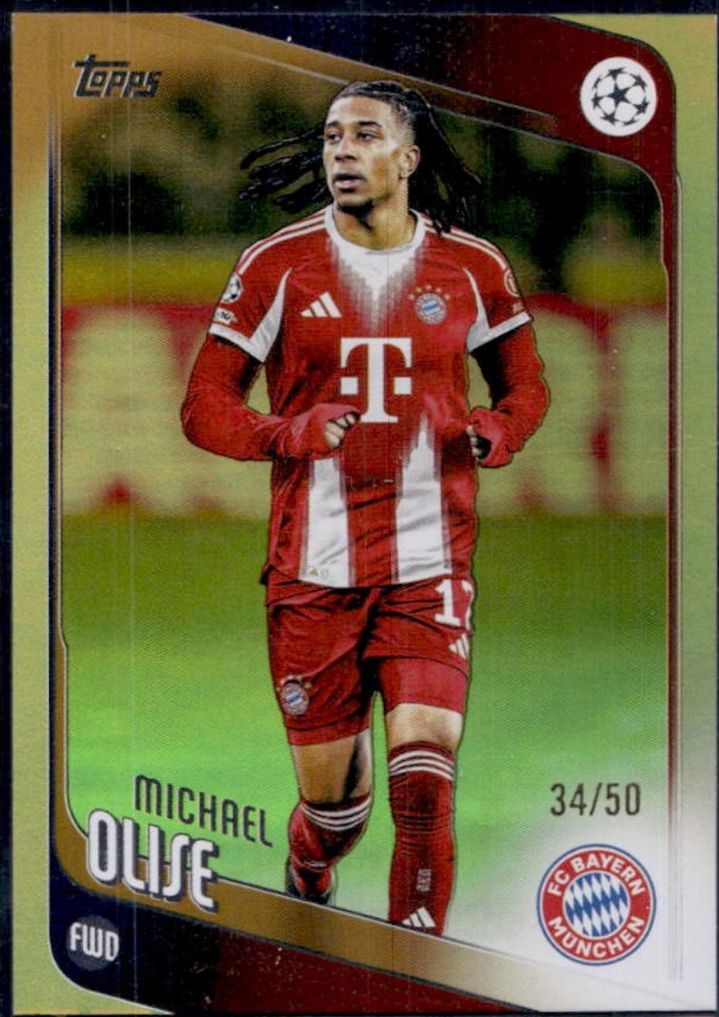 Michael Olise [Gold Foil] #4