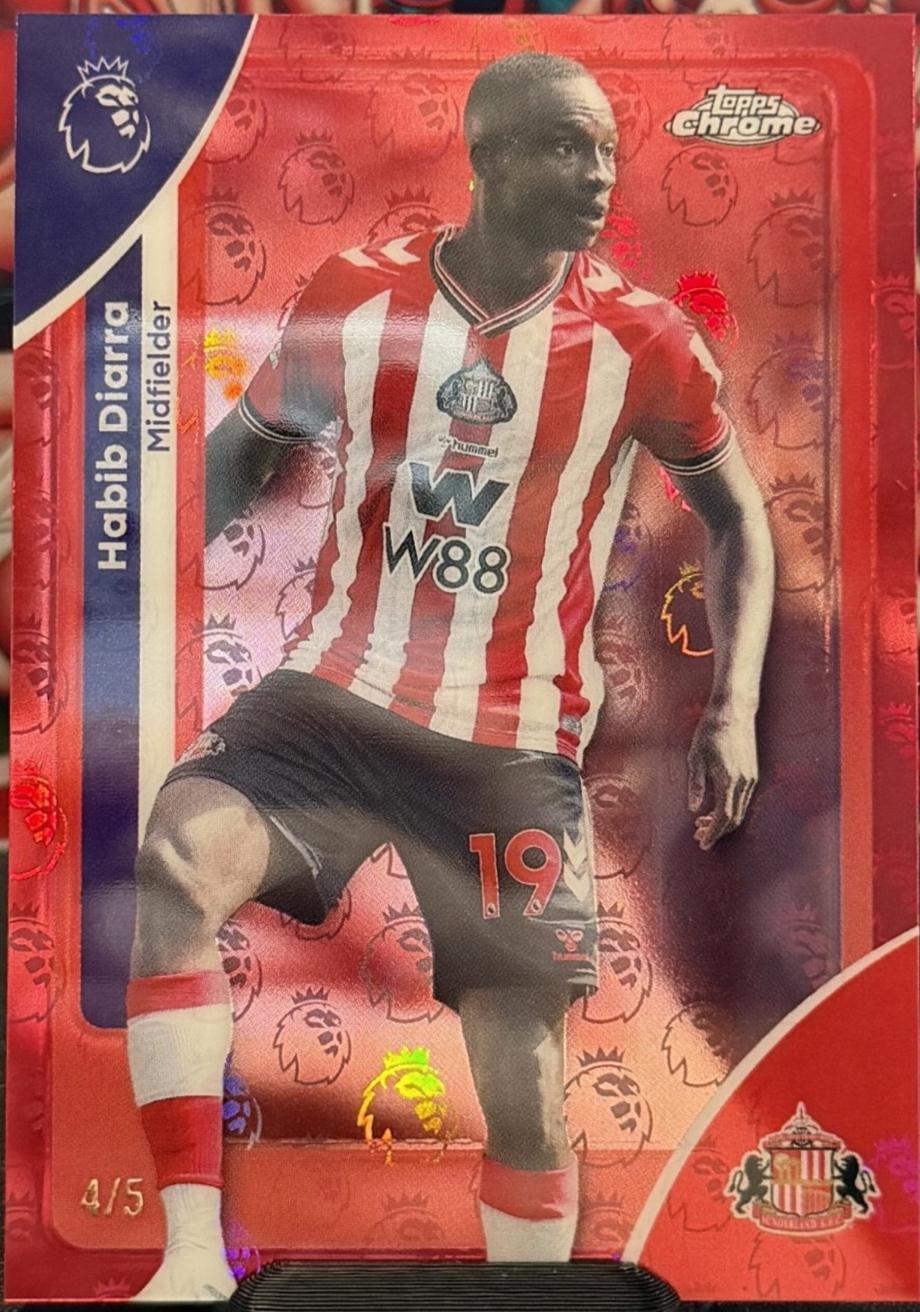 Habib Diarra [Red Geometric] #164