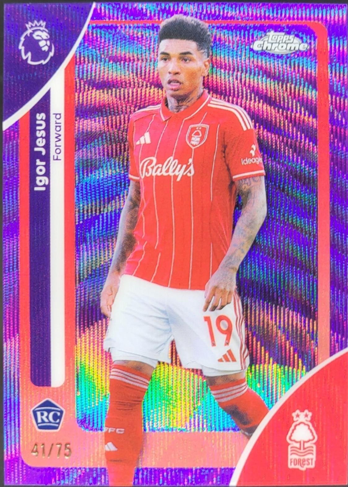 Igor Jesus [Purple Wave Refractor] #151