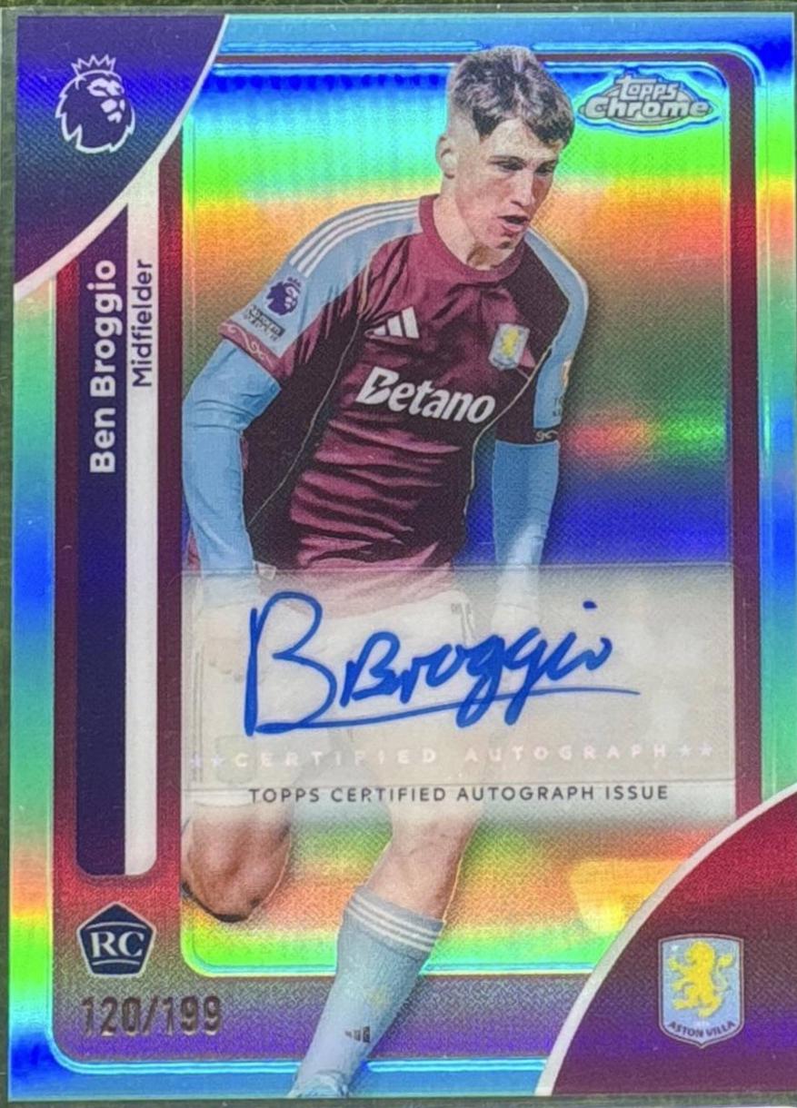 Ben Broggio [Aqua Refractor] #CA-BB
