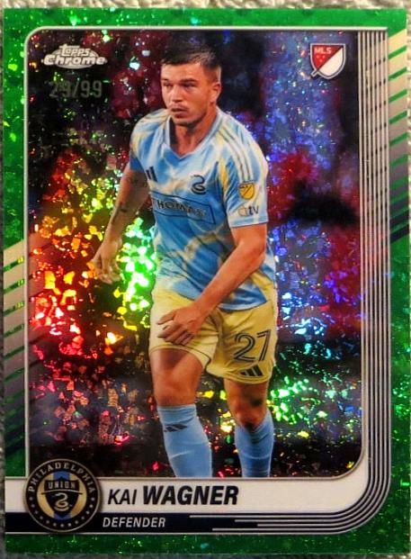 Kai Wagner [Green Mini-Diamonds Refractor] #64