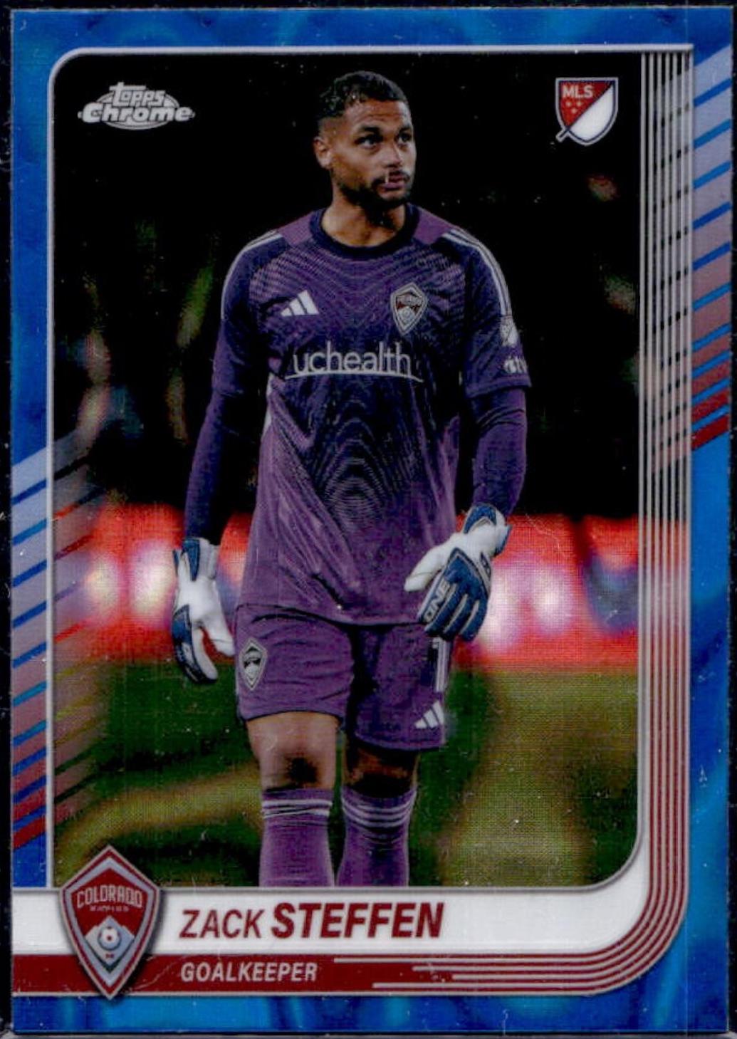 Zack Steffen [Blue Lava Refractor] #163
