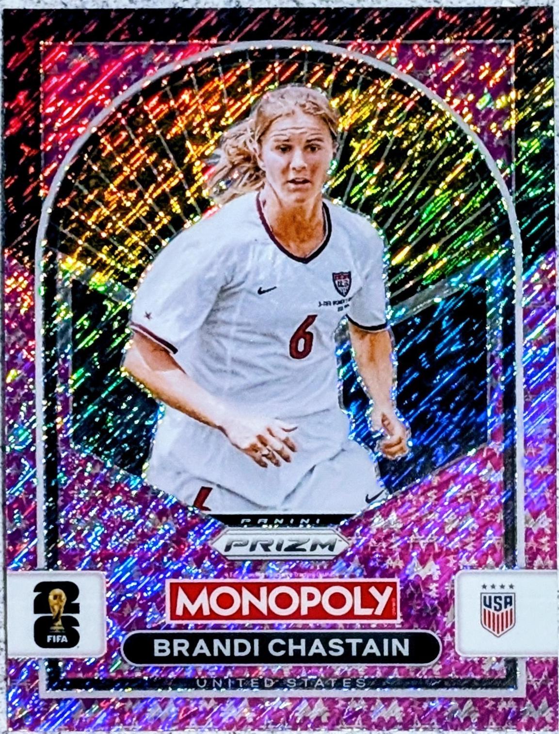 Brandy Chastain [Pink Big Money Shimmer] #89