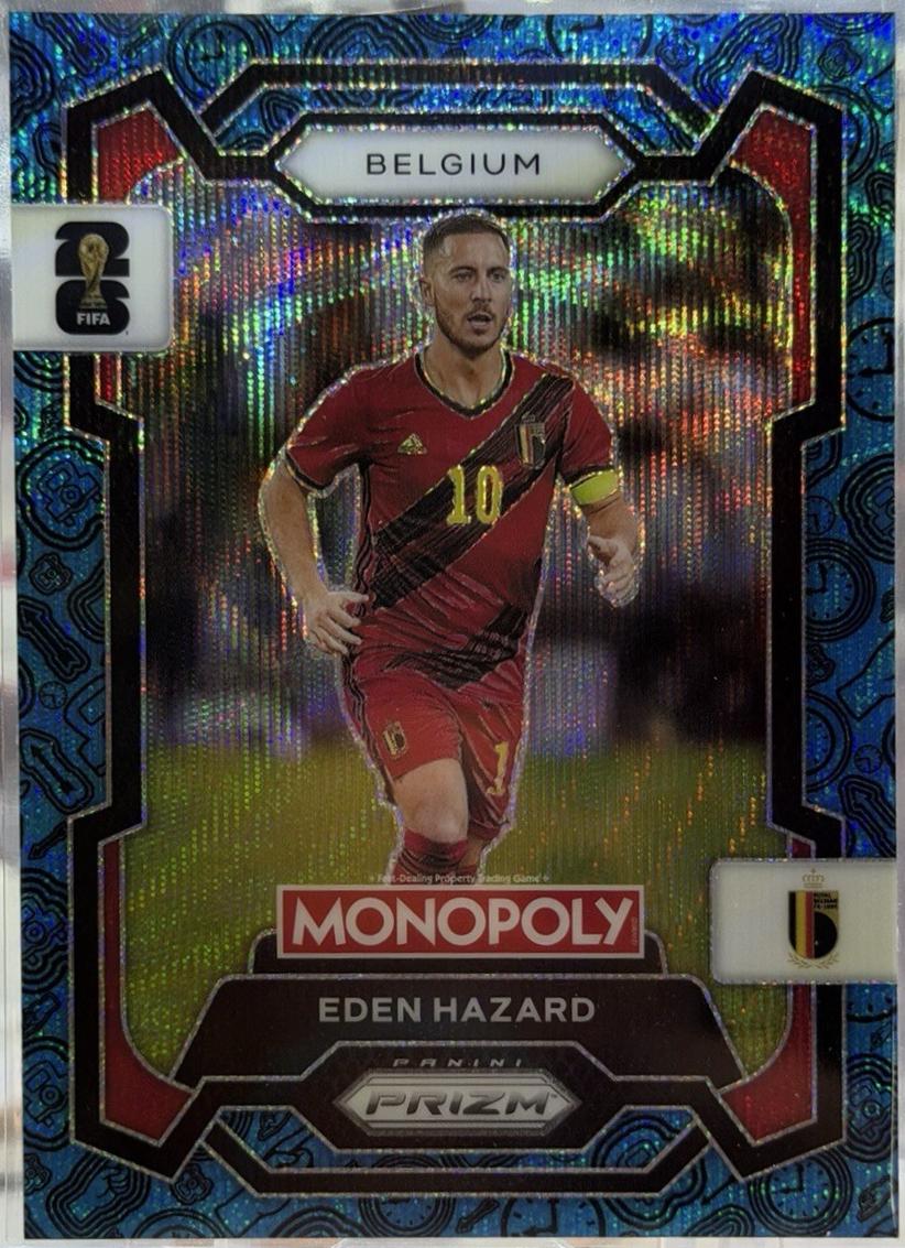 Eden Hazard [Four Corners Blue Wave] #66