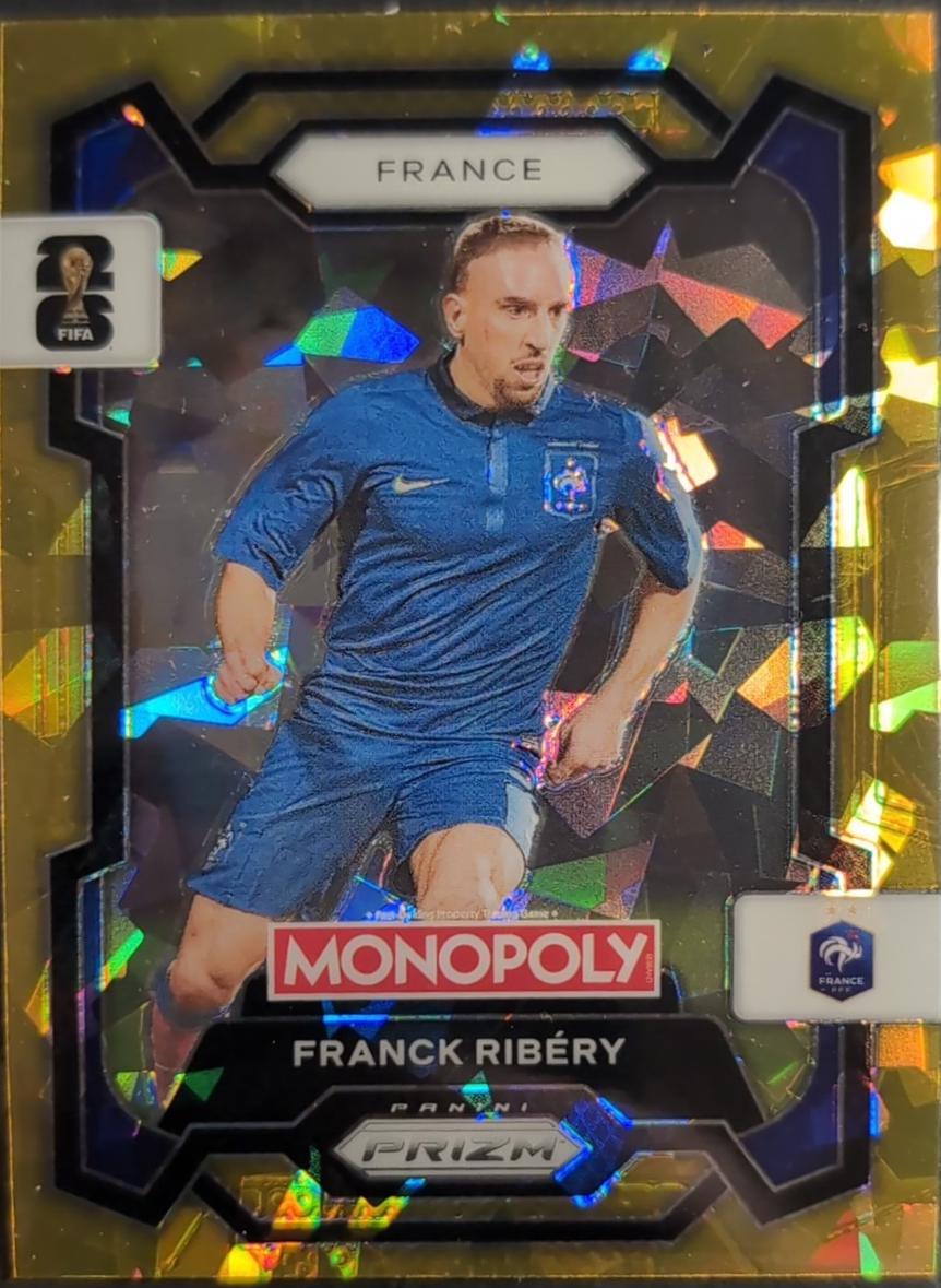 Franck Ribery [Gold Cracked Ice] #8