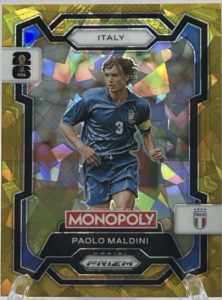 Paolo Maldini [Gold Cracked Ice] #37