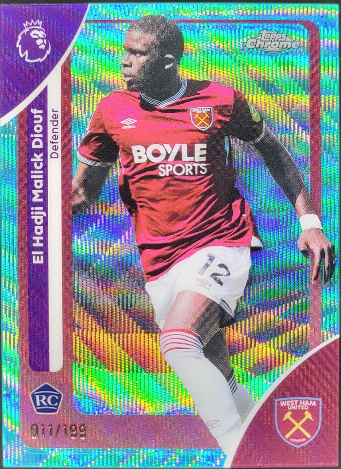 El Hadji Malick Diouf [Aqua Wave Refractor] #181