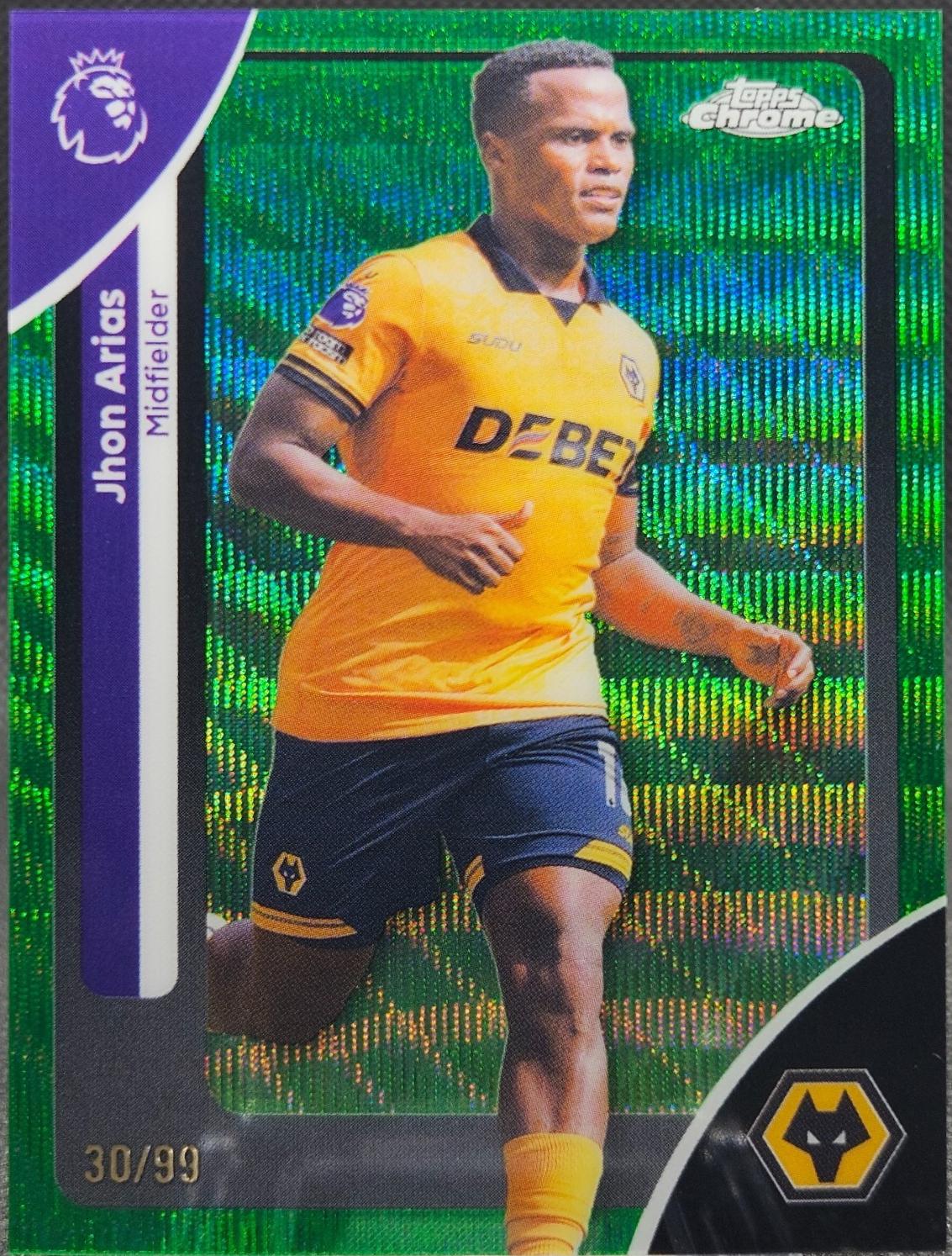 Jhon Arias [Green Wave Refractor] #195