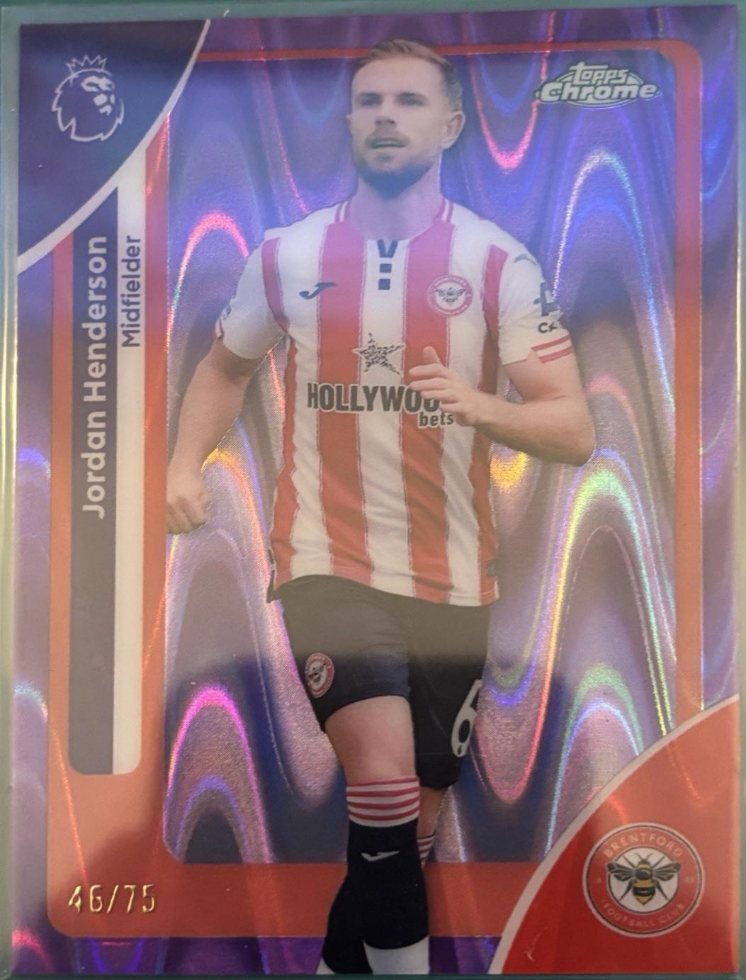 Jordan Henderson [Purple Geometric] #39