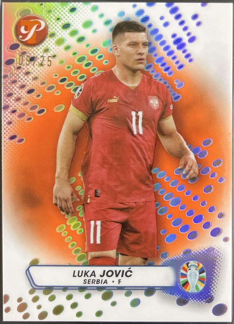 Luka Jovic [Orange Refractor] #158
