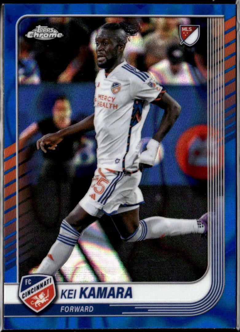 Kei Kamara [Blue Lava Refractor] #102