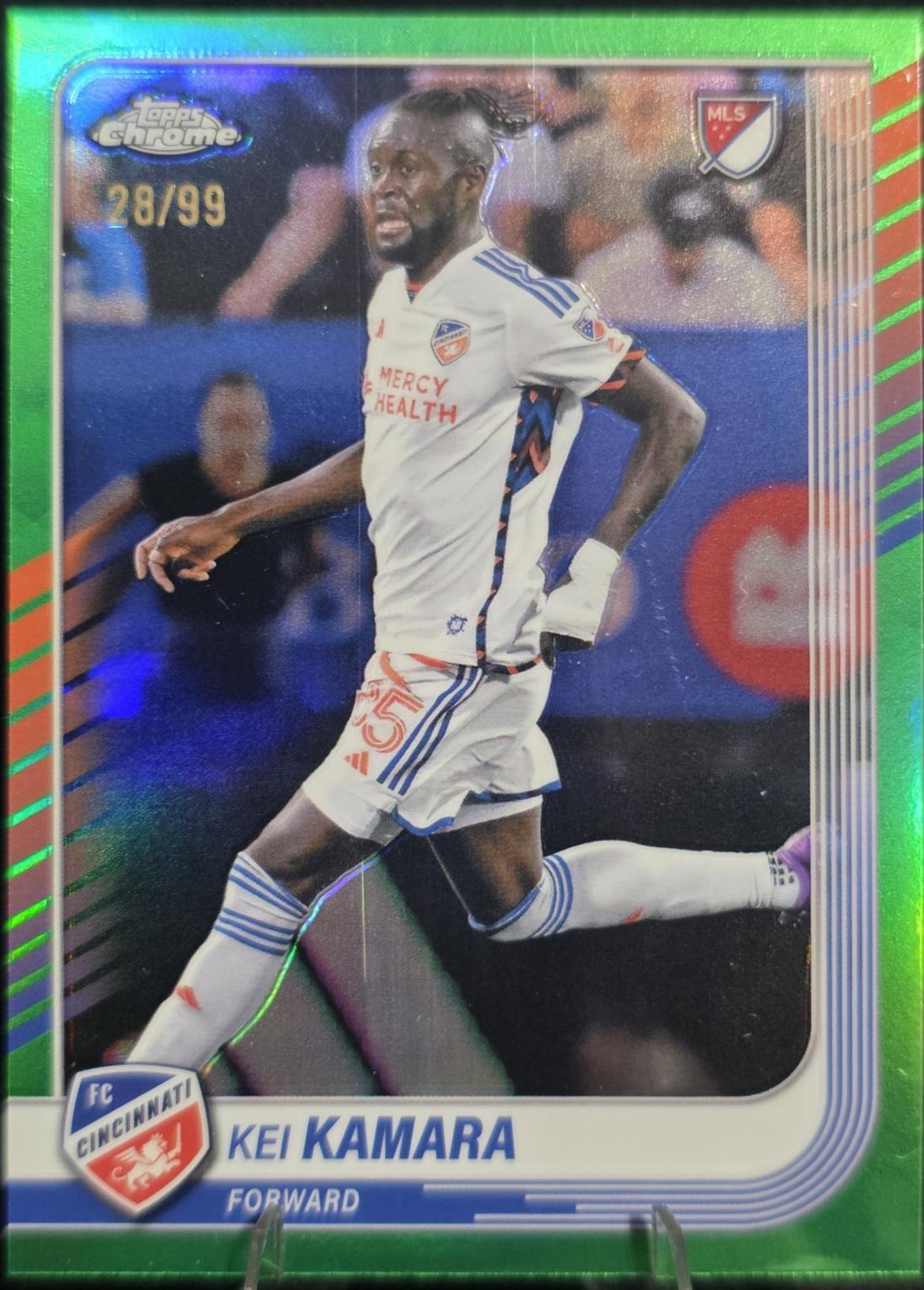Kei Kamara [Green Refractor] #102