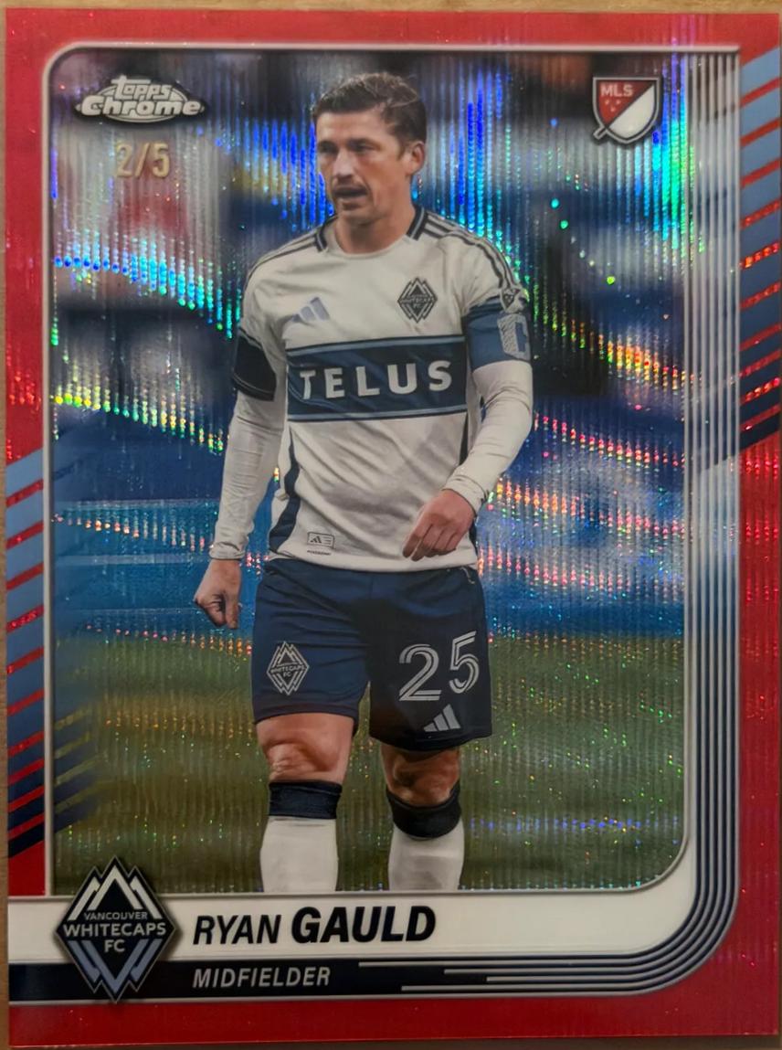 Ryan Gauld [Red Wave Refractor] #3