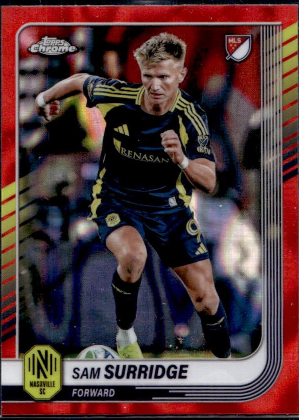 Sam Surridge [Red Lava Refractor] #152